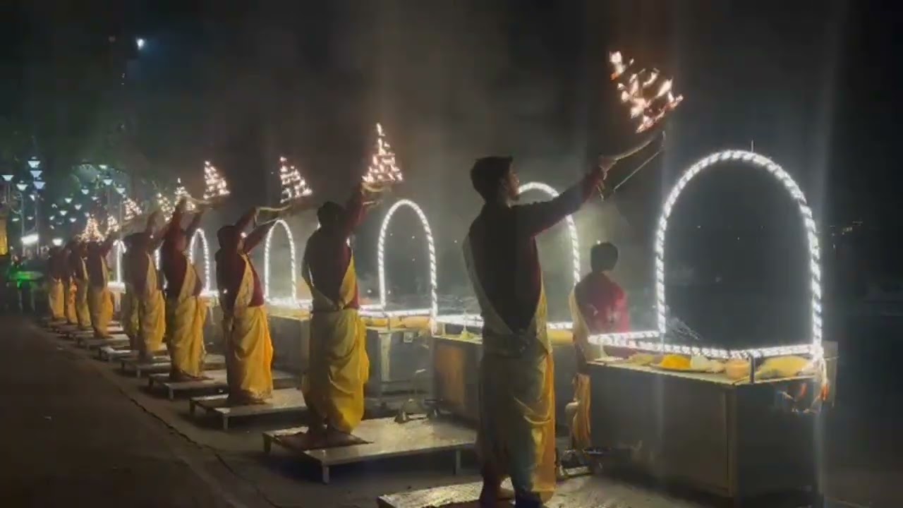 Solo view #Ganga aarti 🙏