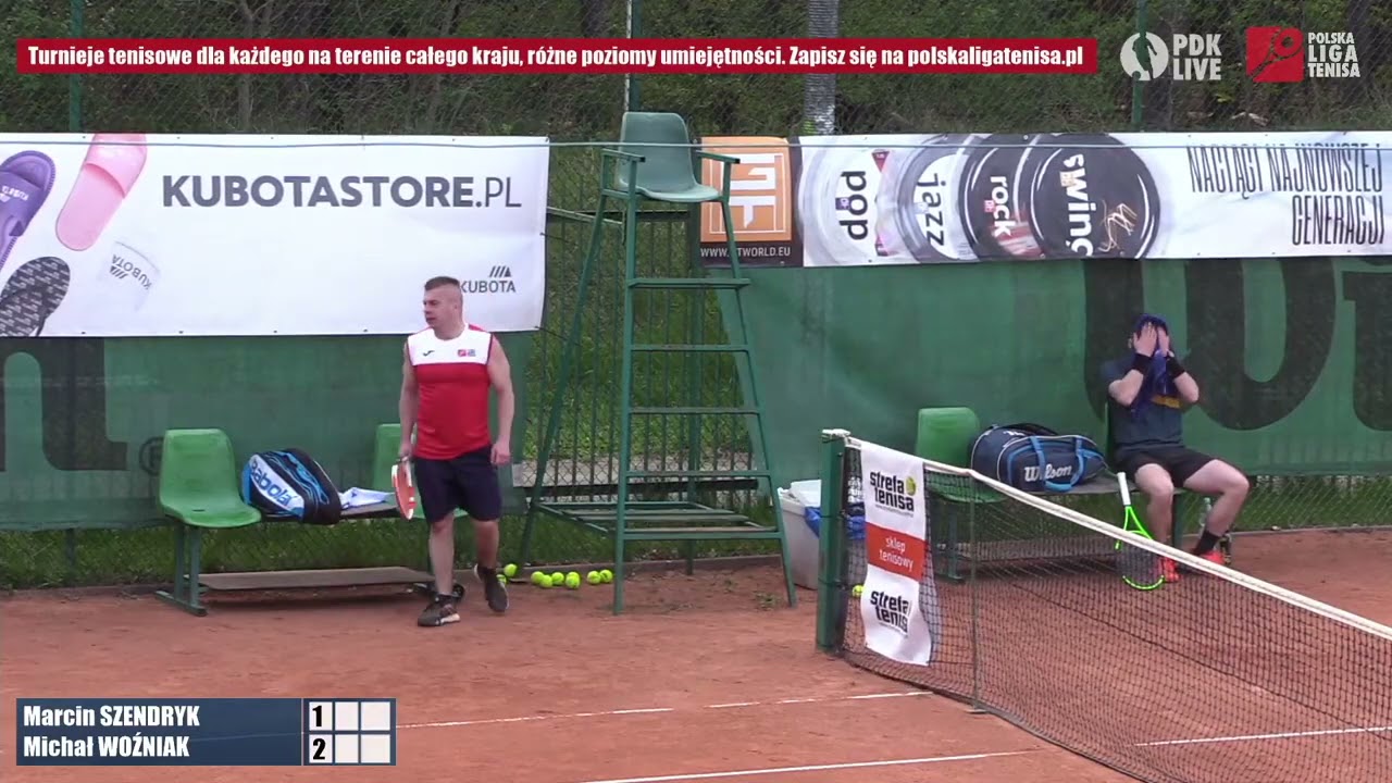Tenis by Dawid Cup V w Bydgoszczy: Marcin Szendryk vs. Michał Woźniak