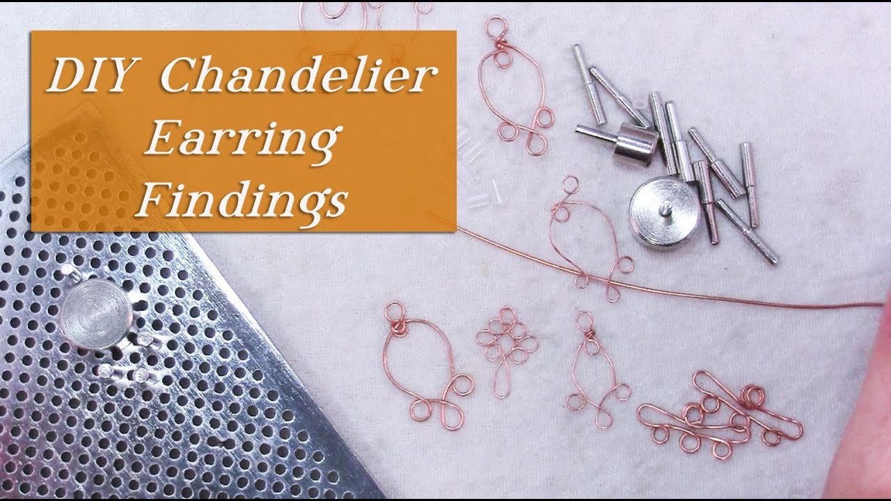DIY Chandelier Earring Findings With a Wire Jig