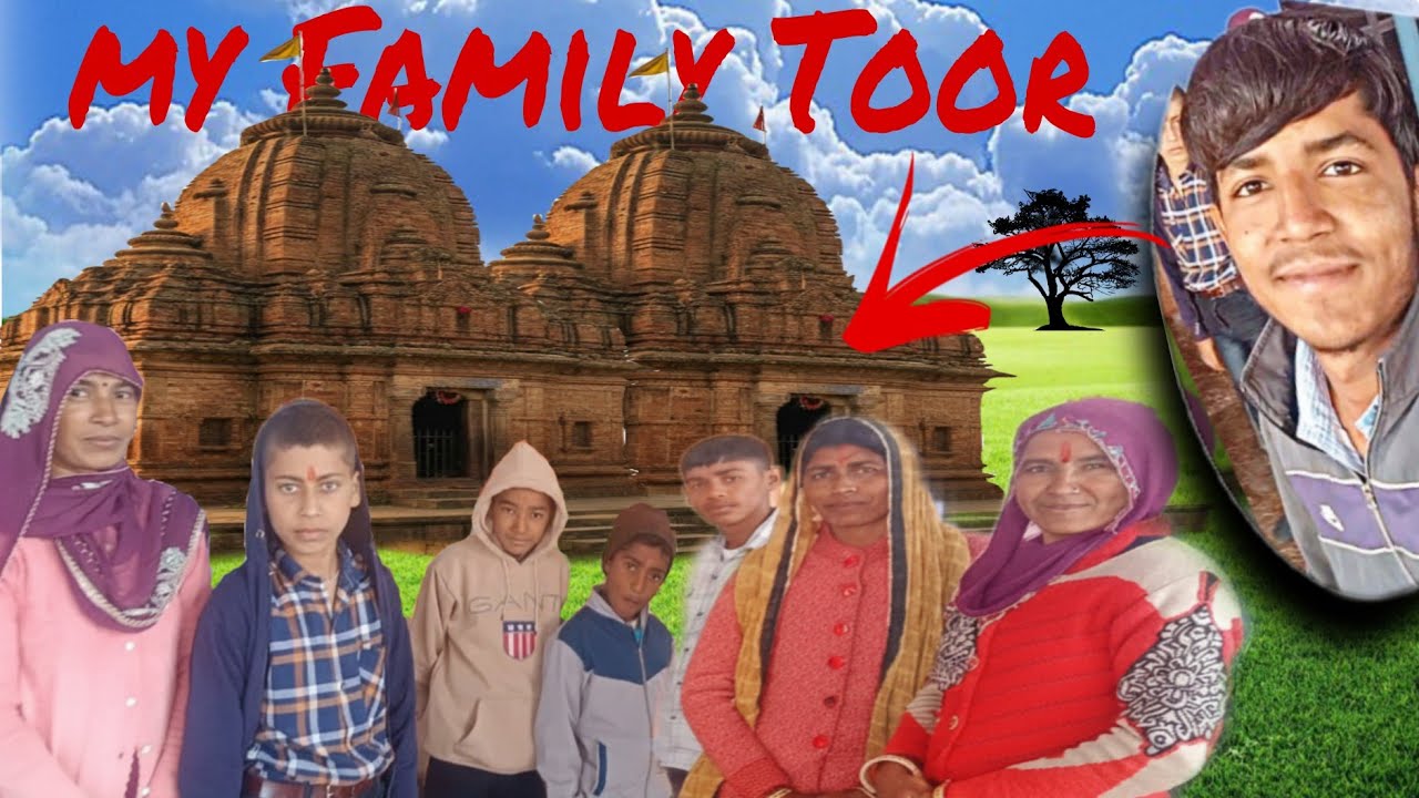 Visiting The Village Temple With My Family 👩‍❤️‍👨