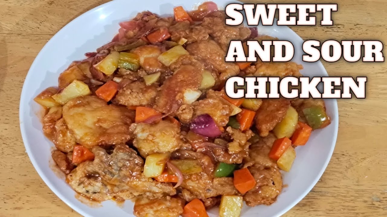 HOW TO COOK SWEET AND SOUR CHICKEN | FILIPINO RECIPE | SPICY FILIPINA