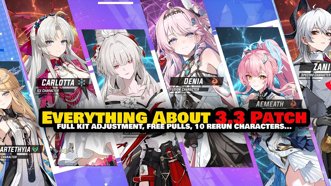NEW UPDATE! JUST IN! 3.3 Anniversary Patch Breakdown &ndash; Hiyuki, Denia & Rewards | Wuthering Waves