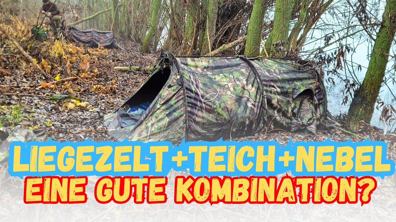 Mit Tim am Teich, leichter Nebel, Sonnenaufgang, geniale Bilder... Der Plan steht... Doch klappt es?