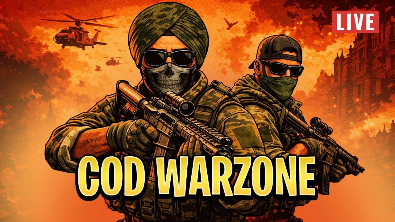 Playing Warzone With Bros |COD WARZONE 🔴Live