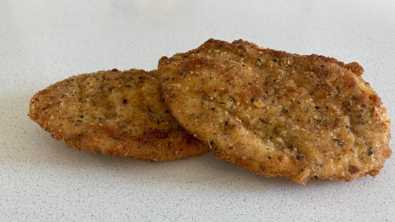 Crispy Chicken Schnitzel Recipe | How to make Chicken Schnitzel