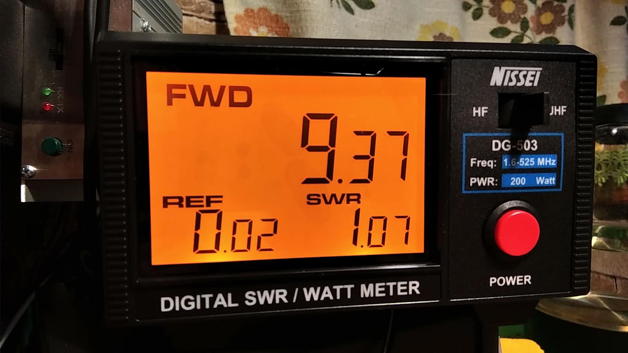 NISSEI DG-503 измерение мощности Yaesu FT-2800