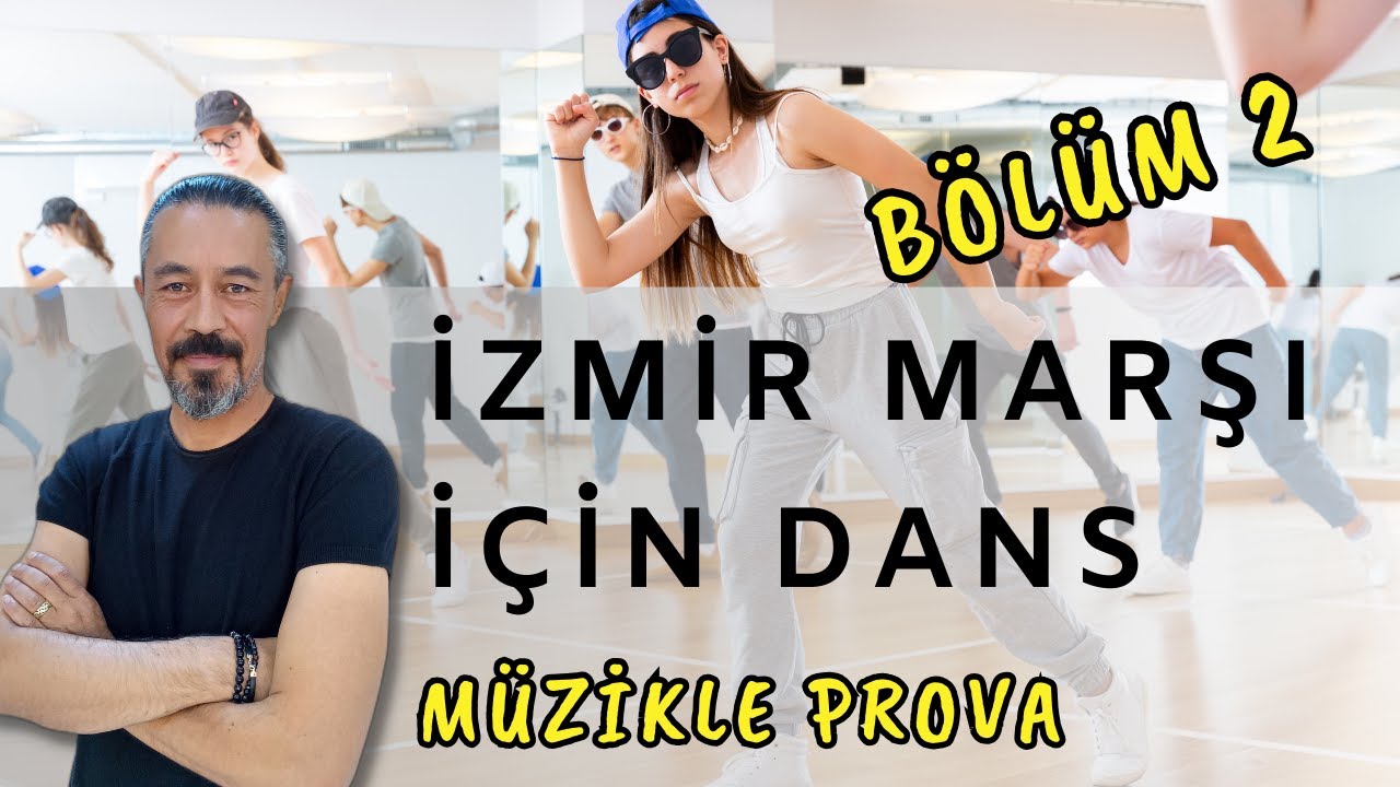 #izmirmarşı dansı müzikli örnek. Prova için kullanabilirsiniz. Müzikle birlikte dansı yaptım.