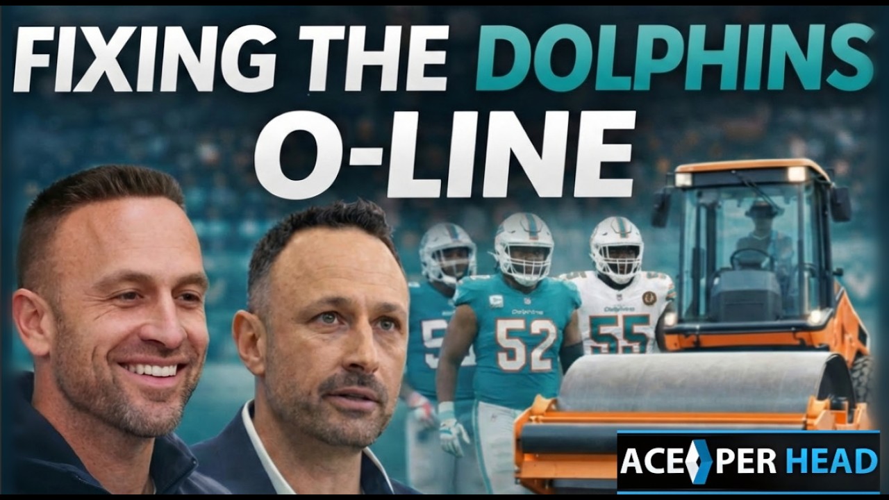 Miami Dolphins Offensive Line Rebuild Plan (Draft + Roster Breakdown)