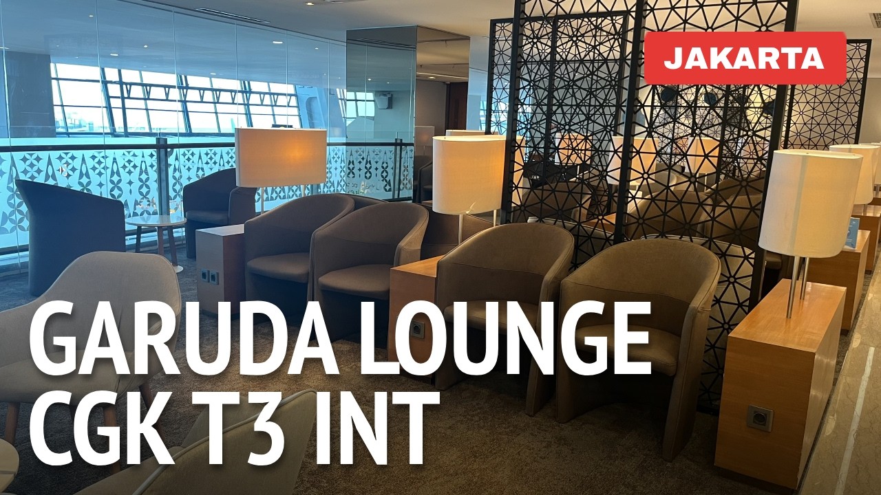 Garuda Executive Lounge Terminal 3 International Soekarno Hatta Airport