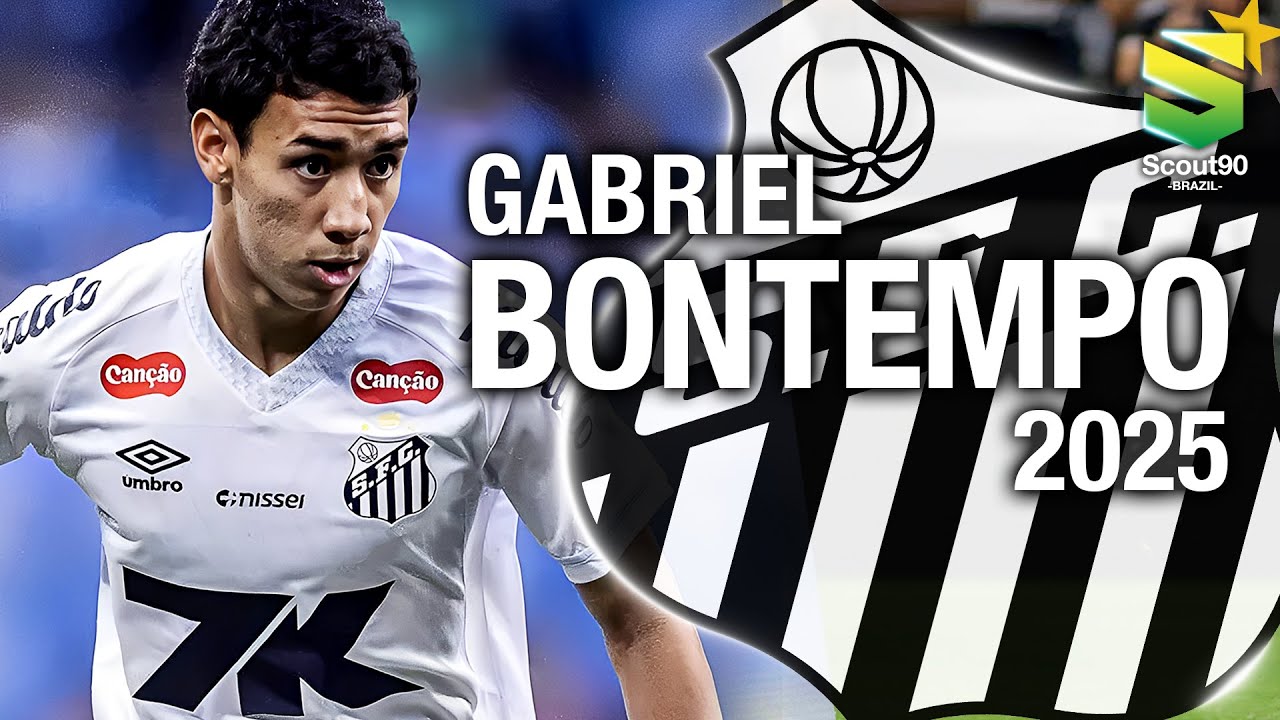 Gabriel Bontempo 2025 - Amazing Skills, Assists & Goals - Santos | HD