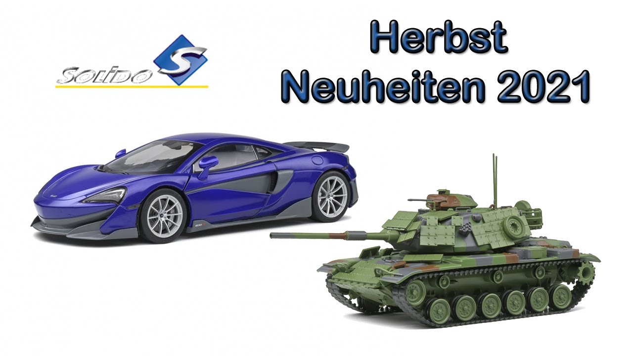 🚗🚘🚙 Solido Neuheiten Herbst 2021 | Modellautos 1:18, 1:43 & 1:48