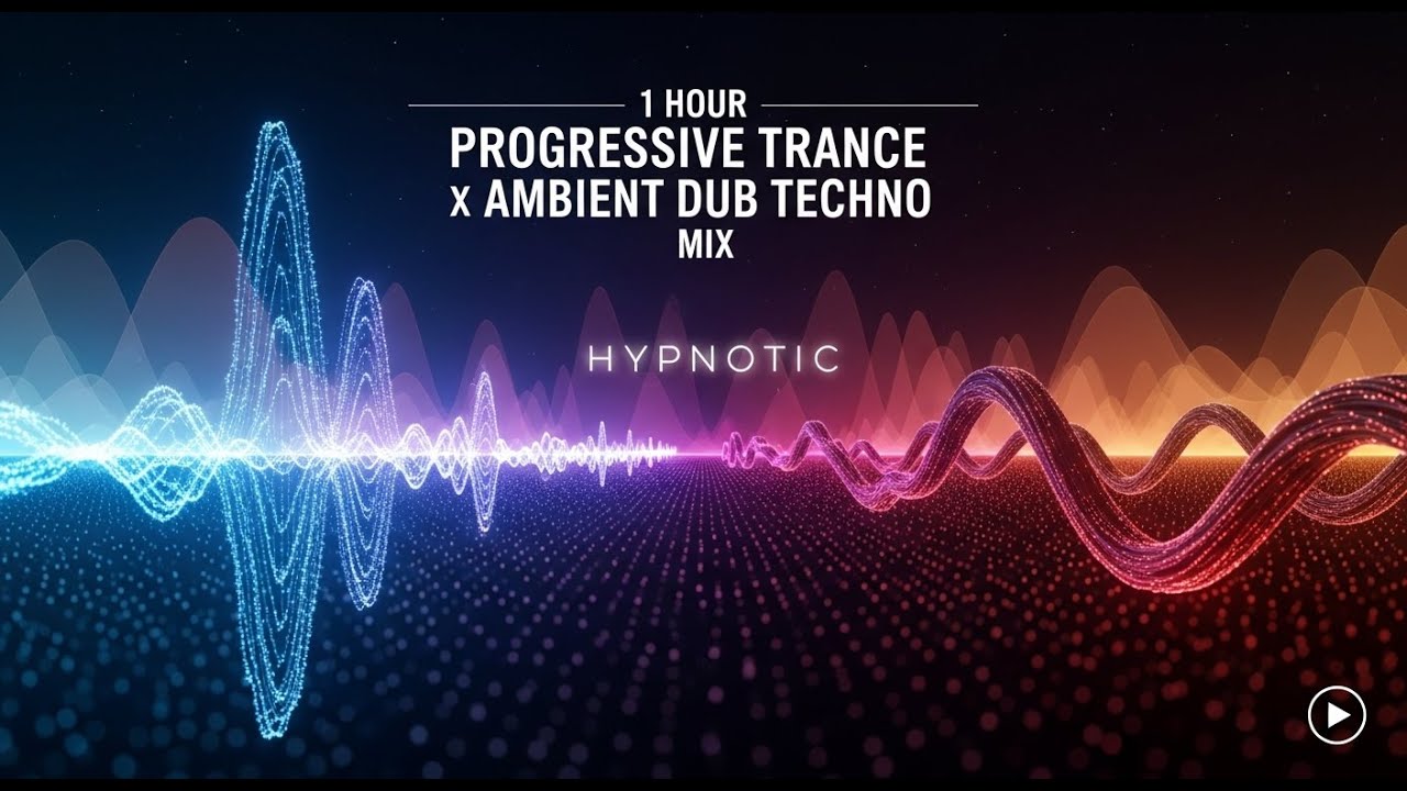Hypnotic [1 Hour] Progressive Trance x Ambient Dub Techno Mix - No Copyright - Royalty Free