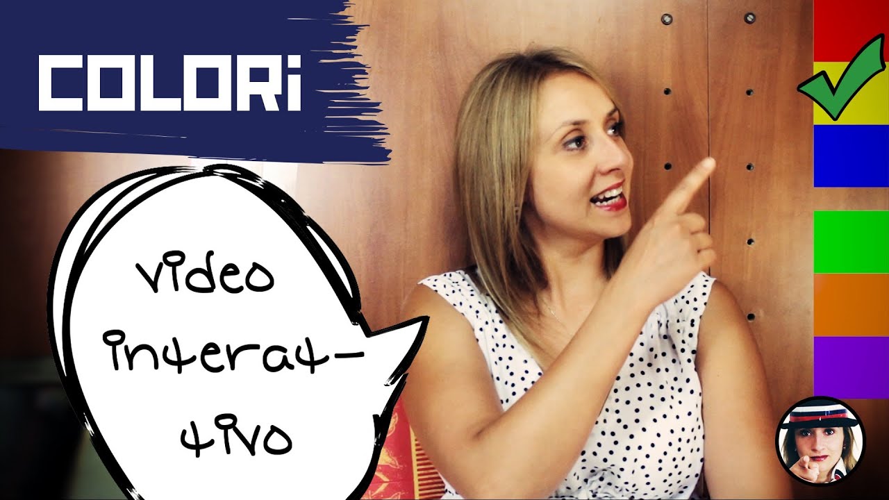 Corso di #Russo con Tanyusha: Colori Primari e Secondari - Video Interattivo