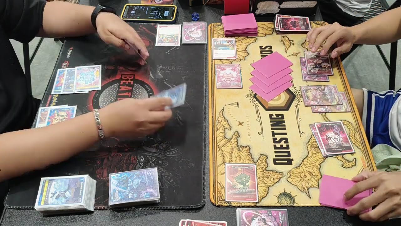 Cookie Run Braverse TCG: [Blue Shadow Milk vs Avatar Hounds] Questing Grounds 