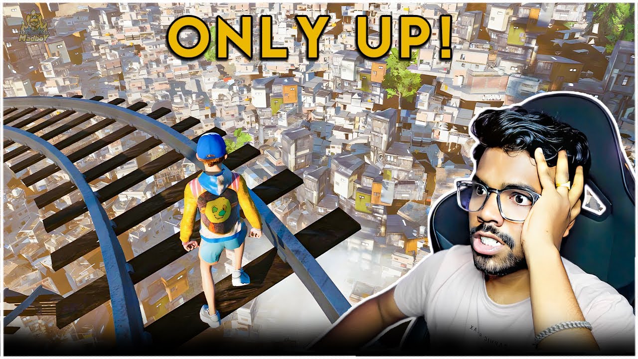 The HARDEST GAME EVER 😡 | ONLY UP! | Maddy Telugu Gamer