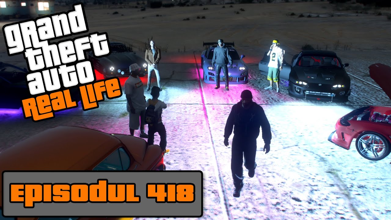 GTA Real Life | Mihăiță participă la prima lui cursă ILEGALĂ ! | 418