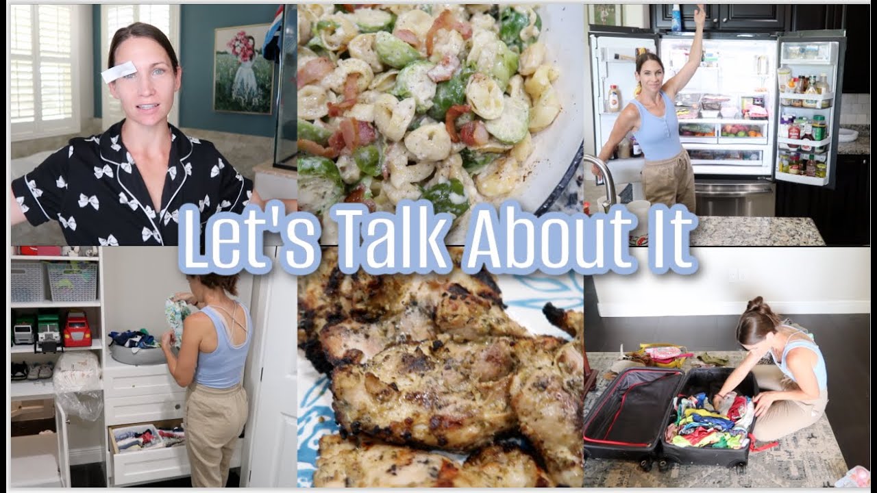 Eyebrow Waxing?! Resetting the Whole House! | Realistic Mom Life Vlog, ime to Tidy, Cook & Be Real