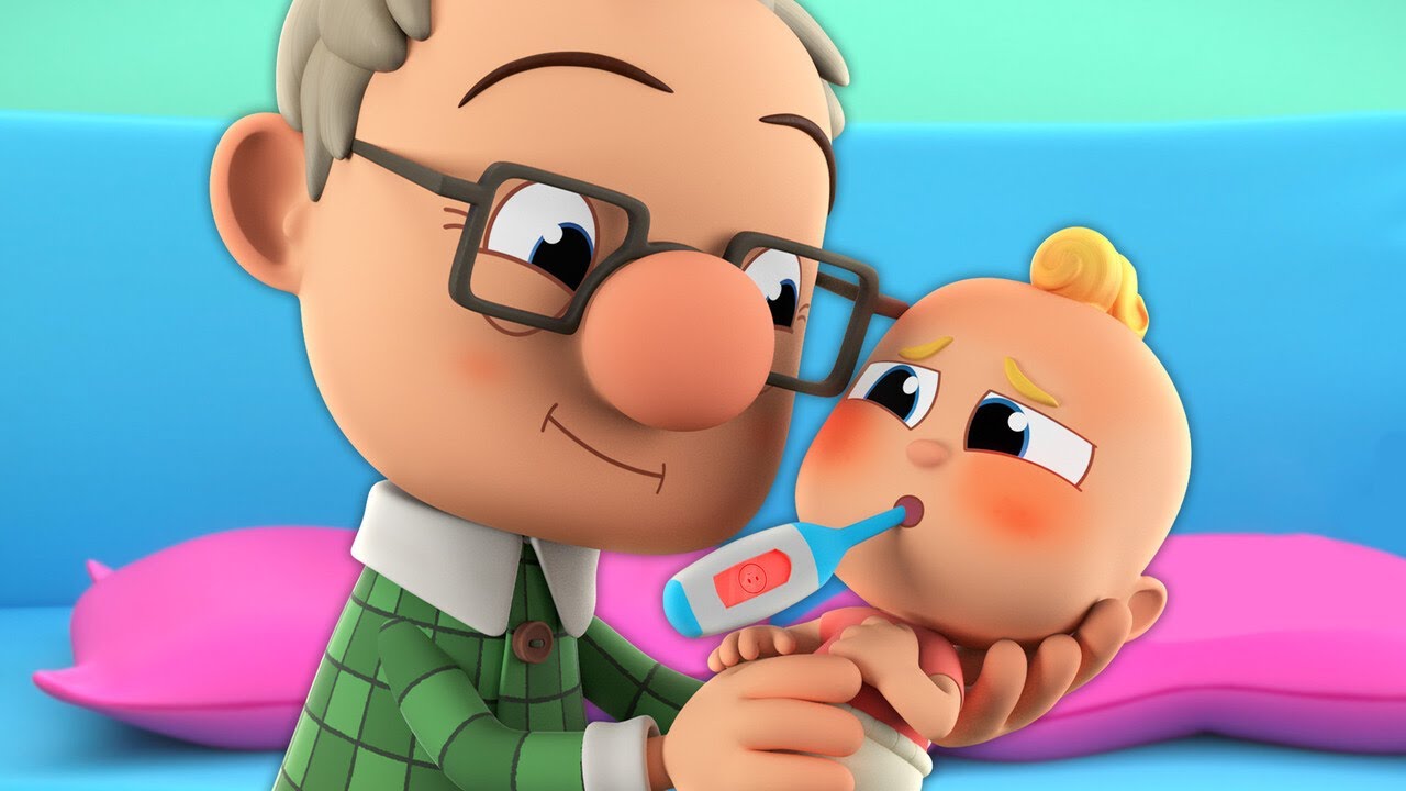 SICK SONG: Get better, Baby Miliki! - Good Habits for kids | Kids Cartoon | Miliki Family