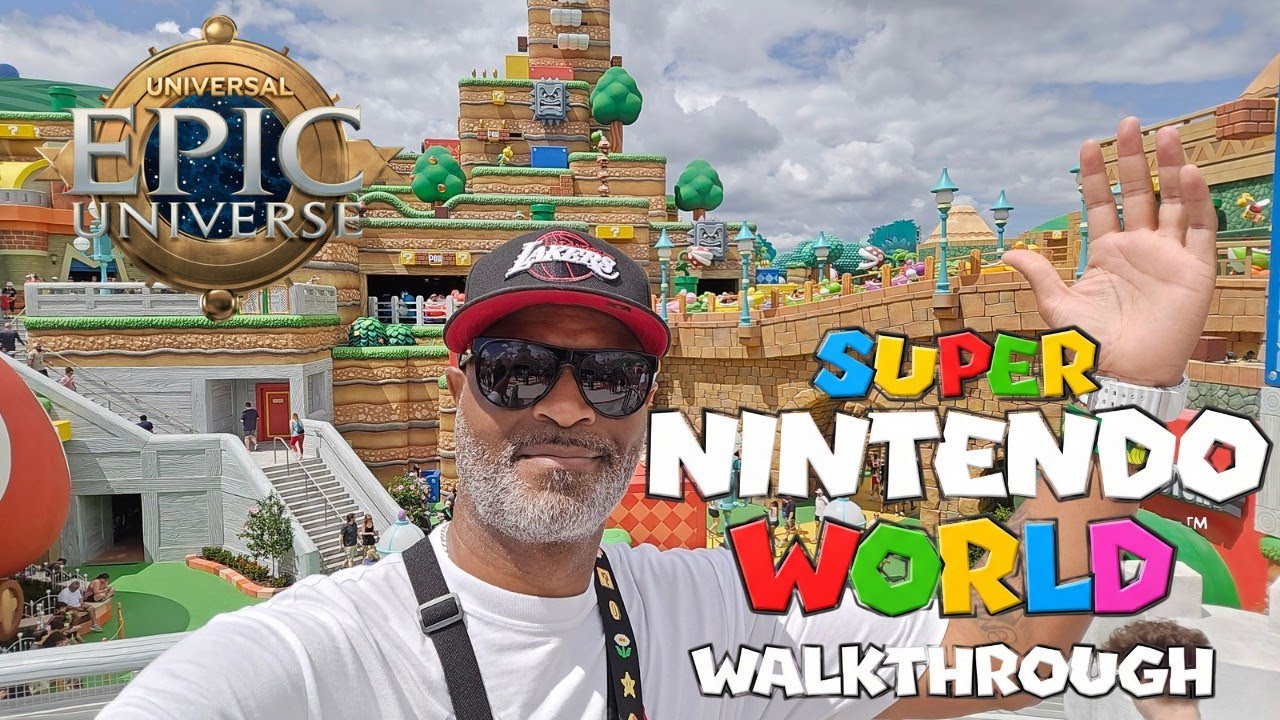 First Look! Super Nintendo World at Epic Universe - Full Walkthrough Before Grand Opening!