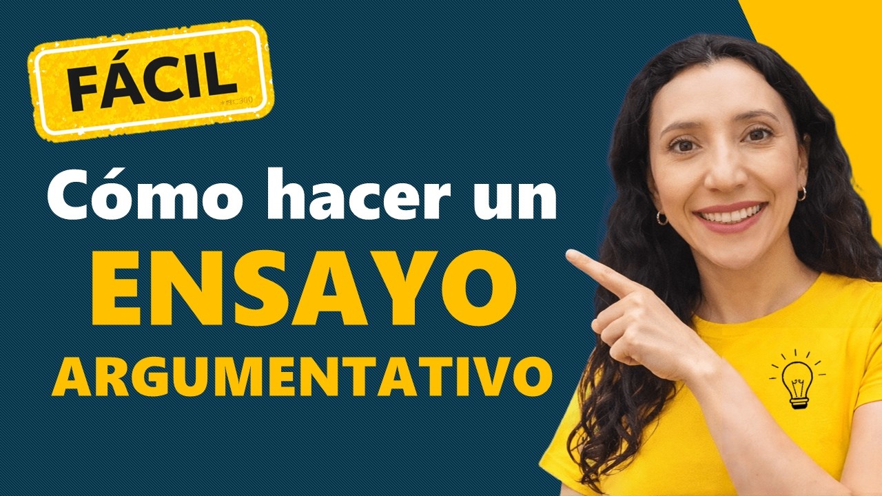 ✍️💬Cómo hacer un ensayo argumentativo fácil y rápido, paso a paso - Investigar es fácil