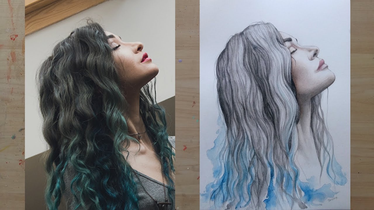 Speed drawing - Tanya Shatseva