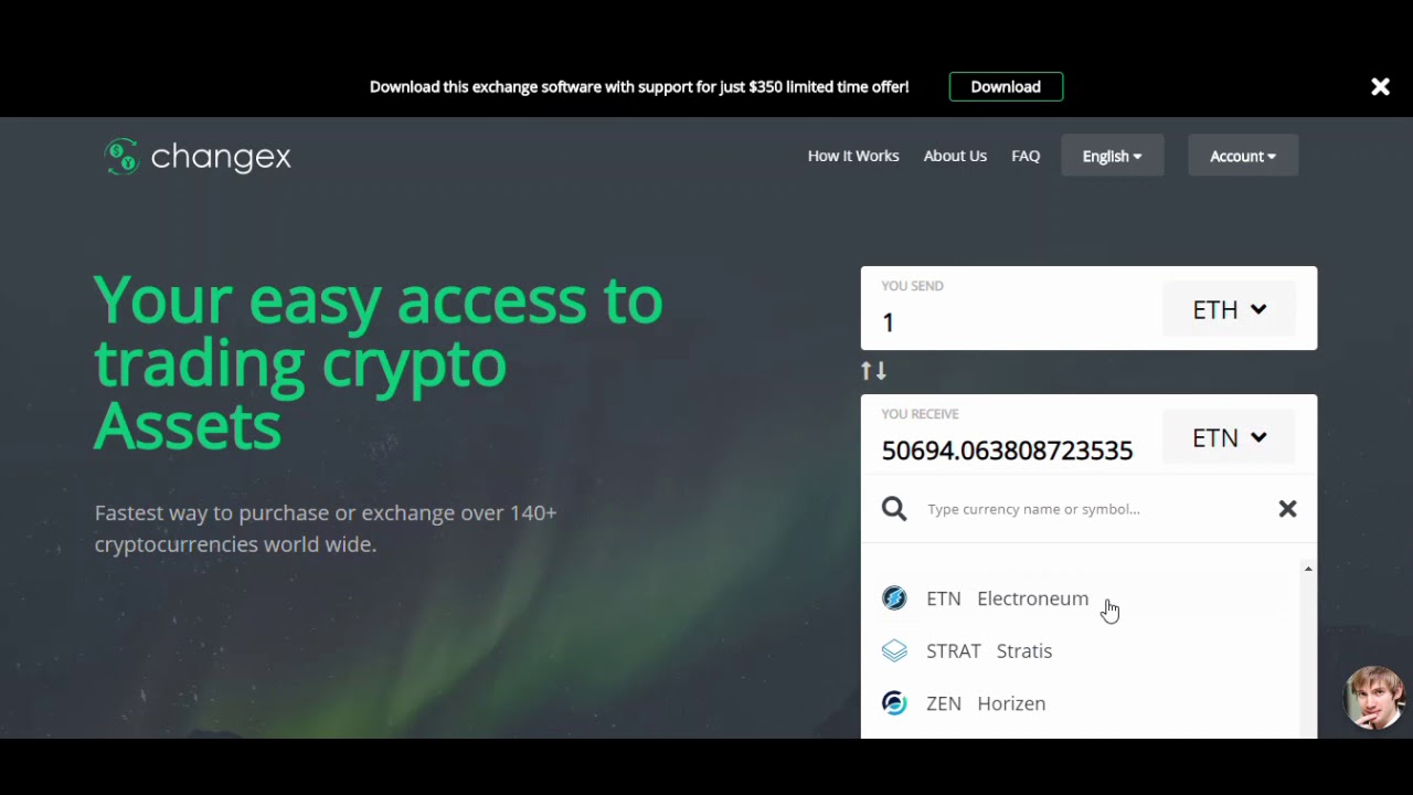Bitcoin Exchange script