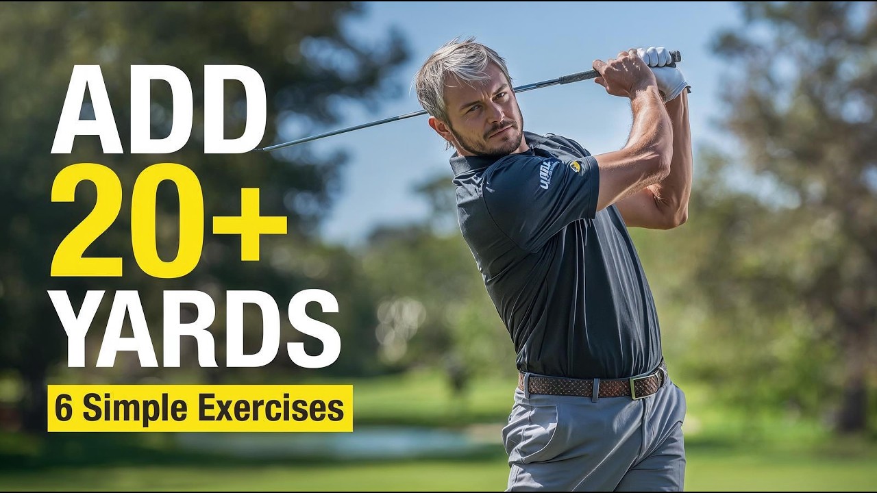 Increase Your Golf Drive Distance | 6 Exercises For A More Powerful Swing