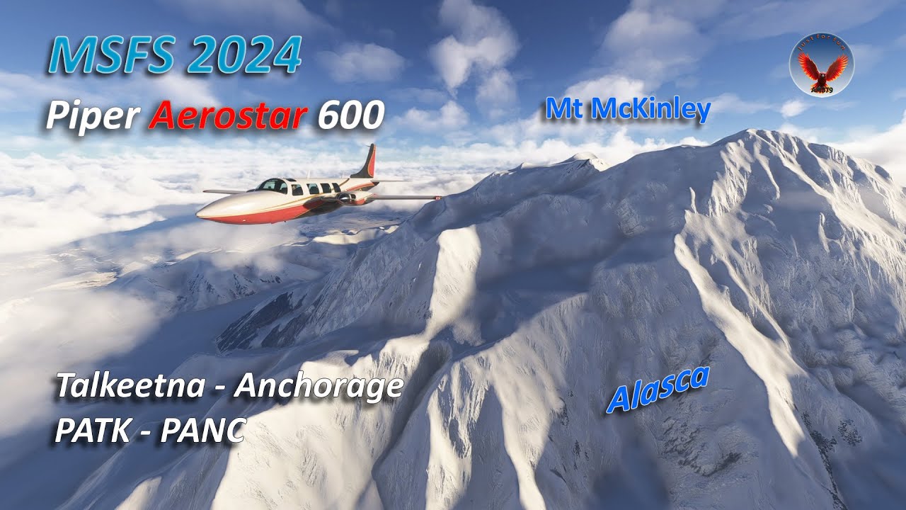 MSFS 2024 – Aerostar 600 (A2A) – Talkeetna (PATK) – Anchorage (PANC)