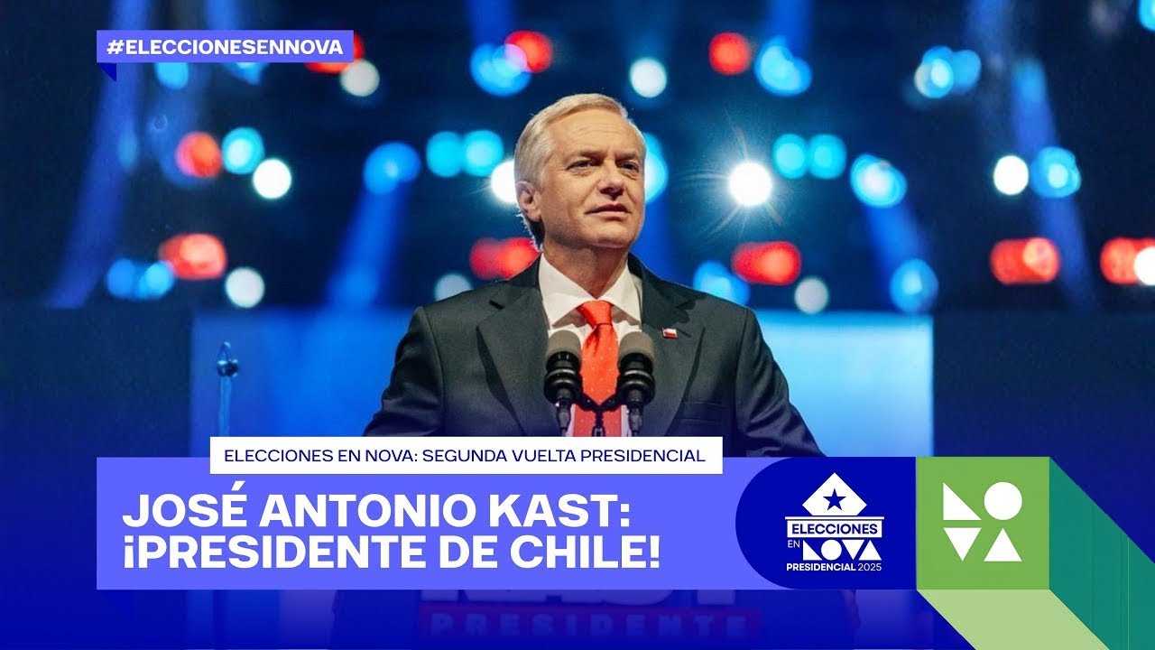 Elecciones en NOVA • Segunda vuelta presidencial de Chile 2025 (14/Diciembre/2025) | Canal NOVA