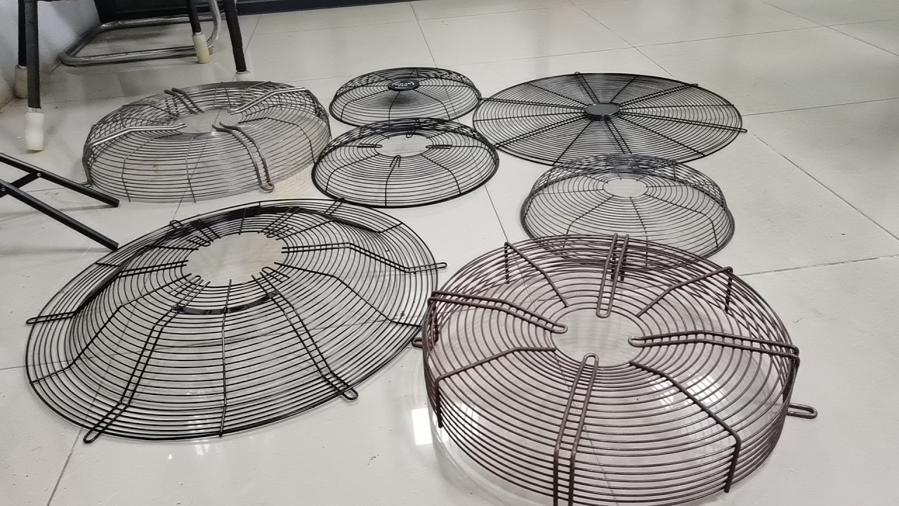 Fan Guard Grid making Machine production line