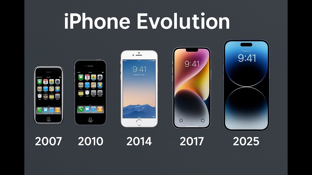 Evolution of iPhone | iPhone History
