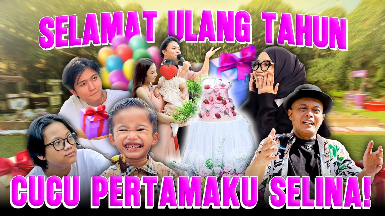 ULANG TAHUN CUCUKU YANG PERTAMA SELINA ❤️🎂🎉