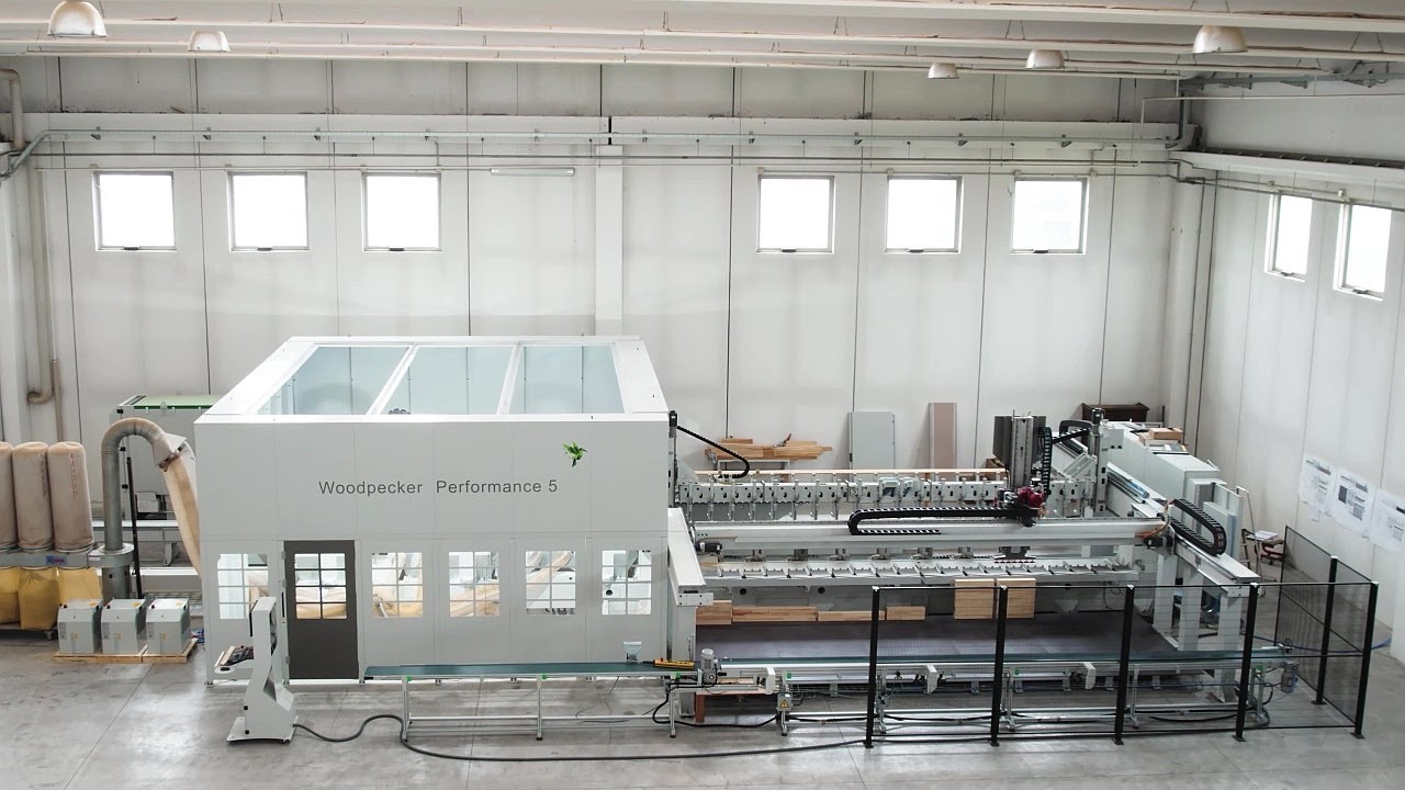 Woodworking machine | Woodpecker Performance machining centre