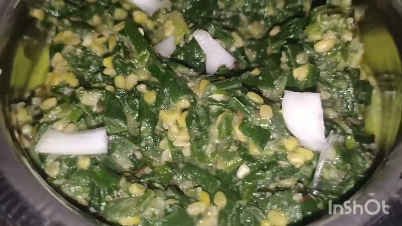 खुप साधी आणि सोपी कांद्याची पात!