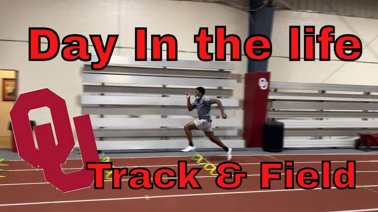 Another Day in the Life of a Student Athlete | Oklahoma Track & Field | Kunle