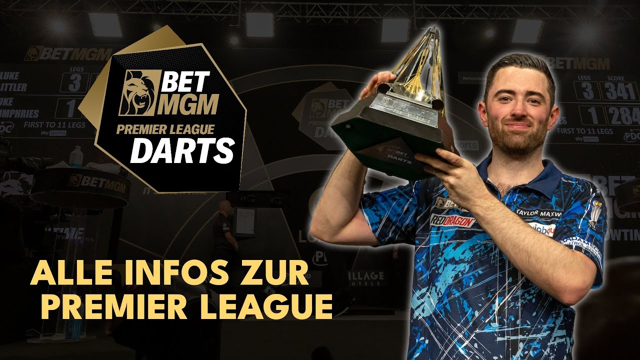 Alle Infos zur Premier League Darts 2026!