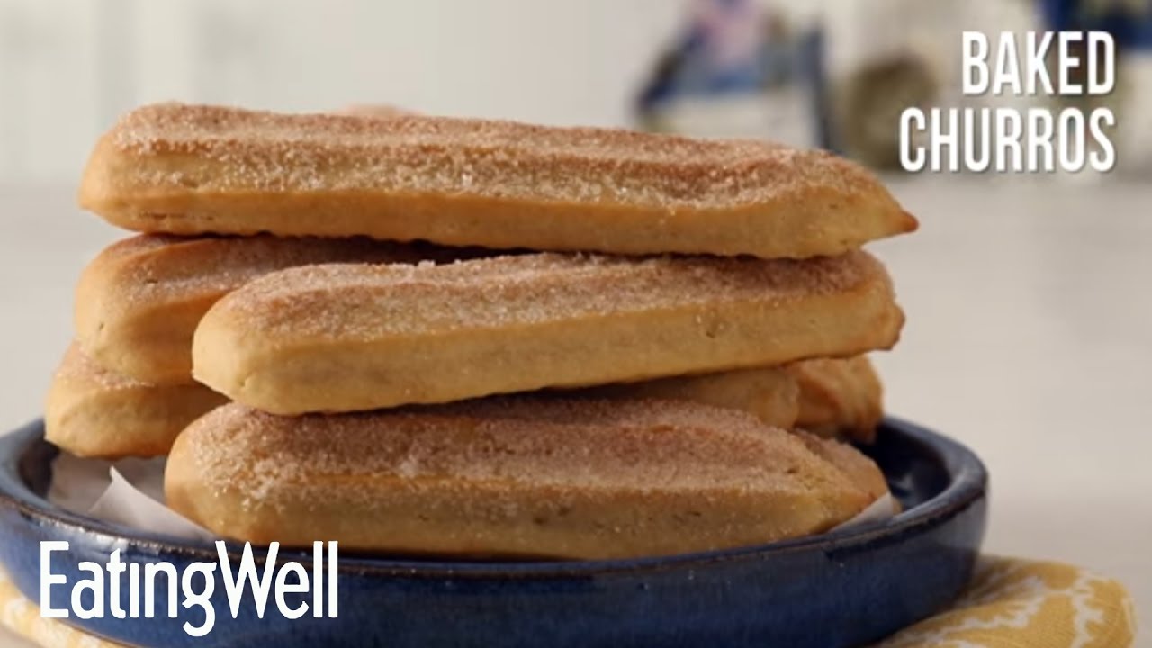 Healthier Baked Churros | EatingWell