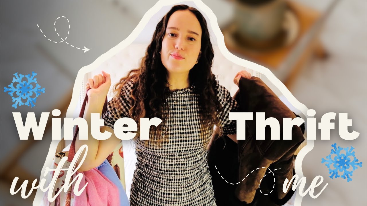 🧥🧣 THRIFT WITH ME  for the COZIEST Fall/Winter WARDROBE! 🍂❄️