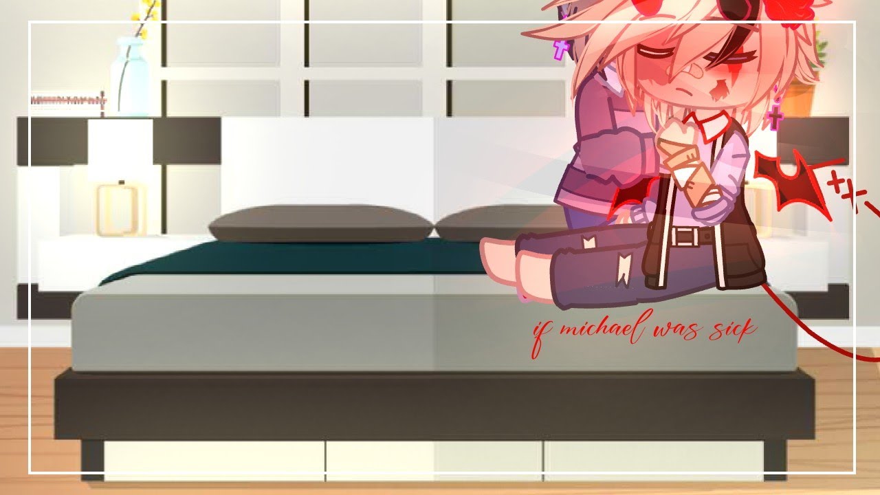 "If Michael was sick.." 😰 //skit//gacha club// Michael x Ennard (Noah) // BL🌹