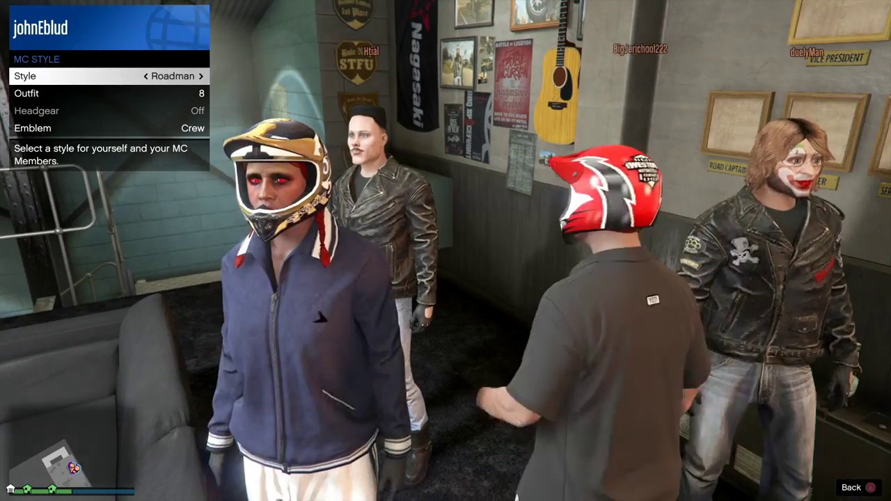 nL Live - Grand Theft Auto V: BIKER GANG BOYS [PS4]
