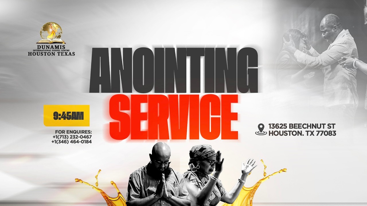 ANOINTING SERVICE LIVE | Dunamis Houston | March 8th, 2026