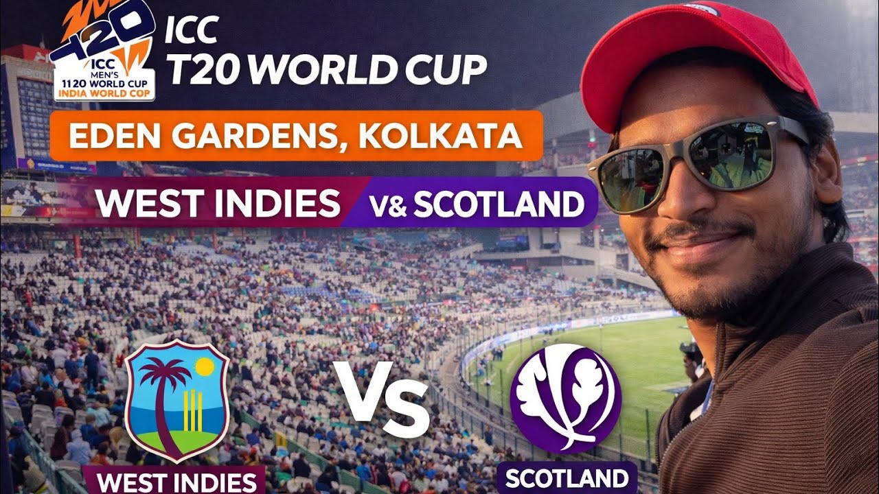 West Indies v Scotland | Match Highlights | Men’s T20 World Cup 2026 | Full vlog 