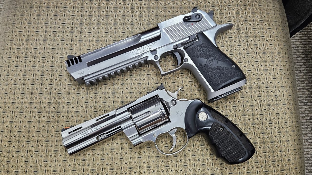 Colt Anaconda vs. Desert Eagle 50AE