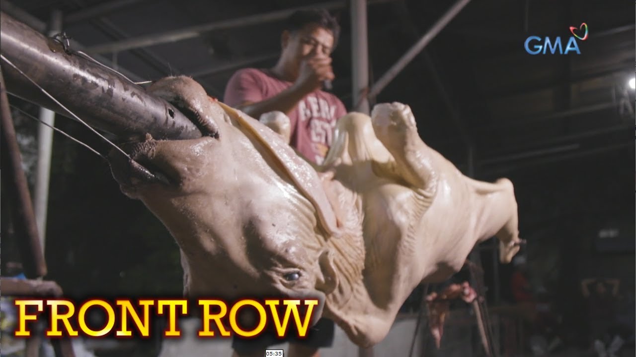 Front Row: Gaano kabusisi ang paggawa ng lechon baka?
