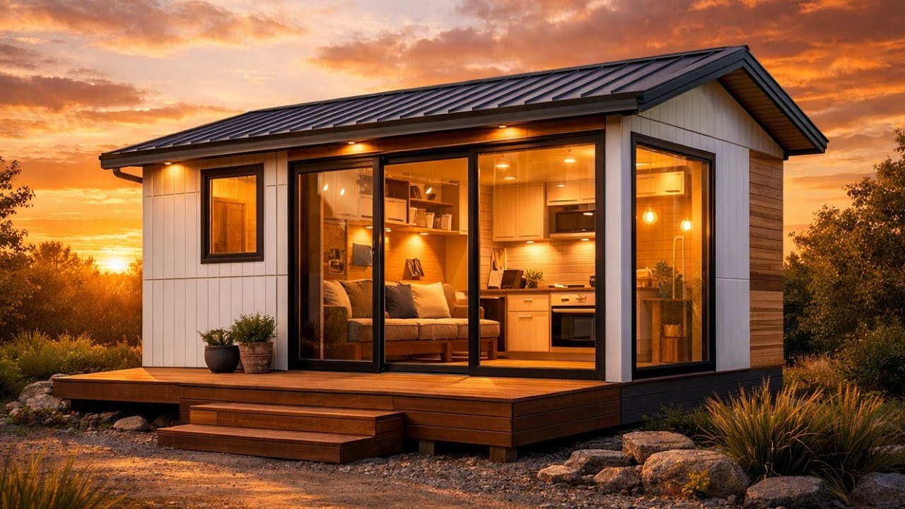 Modern Tiny House Plan — Smart Living in a Small Space