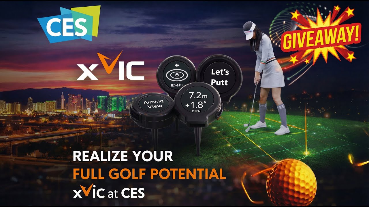 Product Giveaway! You Won't Believe the NEW GOLF TECH at CES 2026 Las Vegas!