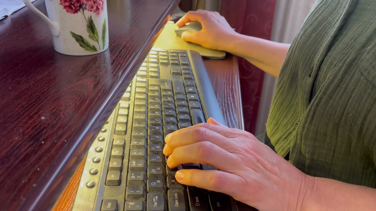 Calm Keyboard Typing | Background Sound