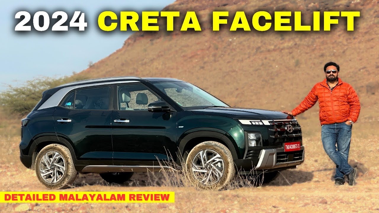 2024 Creta Facelift | New Creta Facelift Malayalam Review | Hyundai Creta New Model | Hani Musthafa