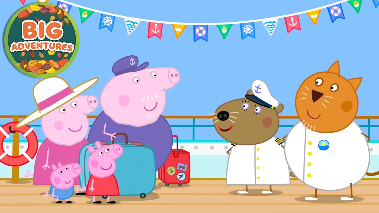 Peppa Pig's Cruise Ship Holiday Adventure! 🌞 Peppa & George: Sea Fun | Cartoon for Kids | 20 Minutes