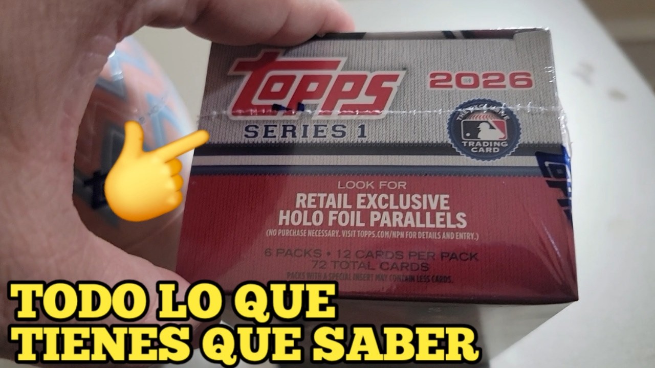 NUEVA TEMPORADA 2026 TOP SERIES 1 BASEBALL CARDS